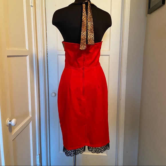 🕷 Poison Candy I Love Danger Dress Size xL - Picture 3 of 4